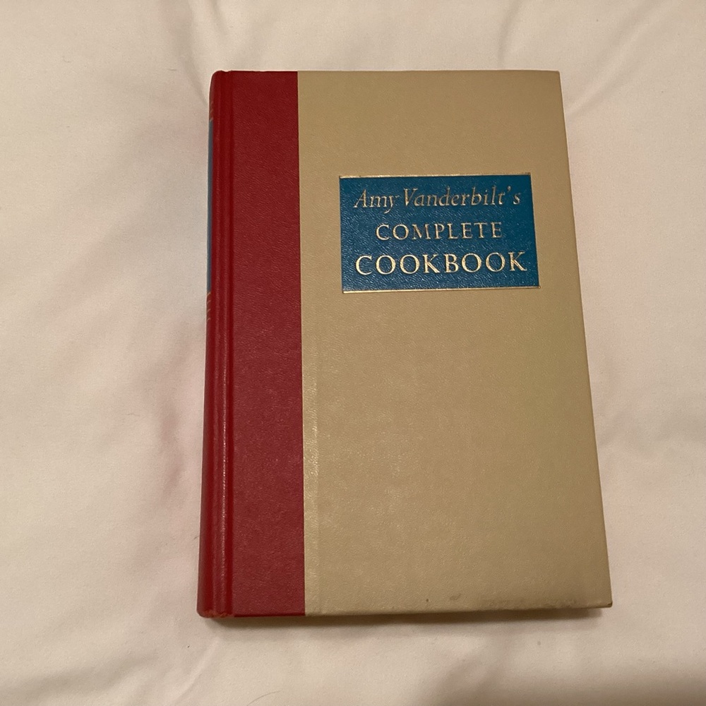 Amy Vanderbilt’s Complete Cookbook, 1961 edition